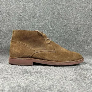 Polo Ralph Lauren Chukka Boots Torngtn C Nt Leather Suede Tan Brown Mens Size 12