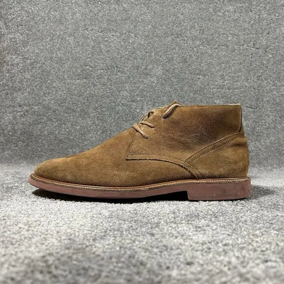 Polo Ralph Lauren Chukka Boots Torngtn C Nt Leather Suede Tan Brown Mens Size 12