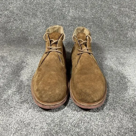 Polo Ralph Lauren Chukka Boots Torngtn C Nt Leather Suede Tan Brown Mens Size 12