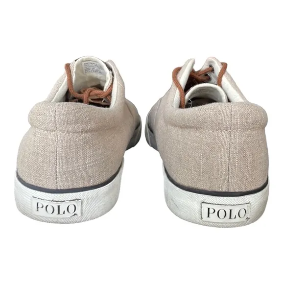 Polo Ralph Lauren Forestmont II Men’s 100% Flax Linen Shoes.  Size 14D