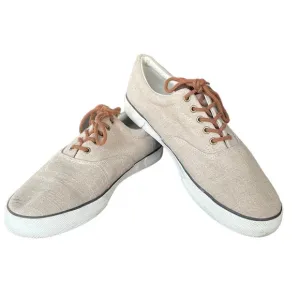 Polo Ralph Lauren Forestmont II Men’s 100% Flax Linen Shoes.  Size 14D