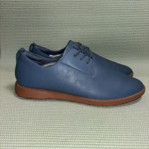 Ponto The Pacific Oxford Shoes Blue Leather Casual Lace Up Men’s Size 14