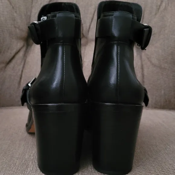 POUR LA VICTOIRE WILSON GENUINE LEATHER ANKLE BOOTS