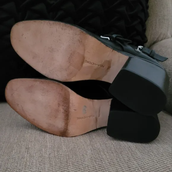 POUR LA VICTOIRE WILSON GENUINE LEATHER ANKLE BOOTS