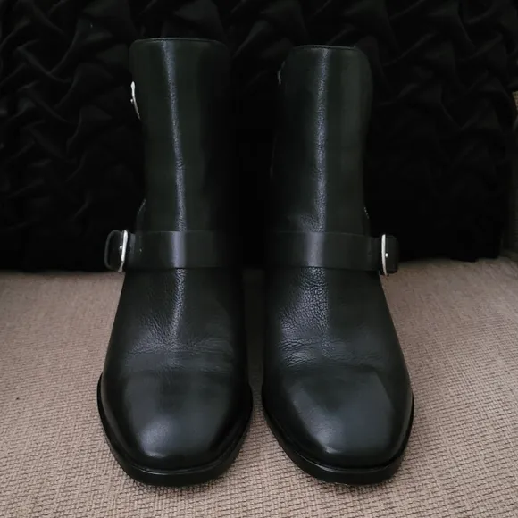 POUR LA VICTOIRE WILSON GENUINE LEATHER ANKLE BOOTS