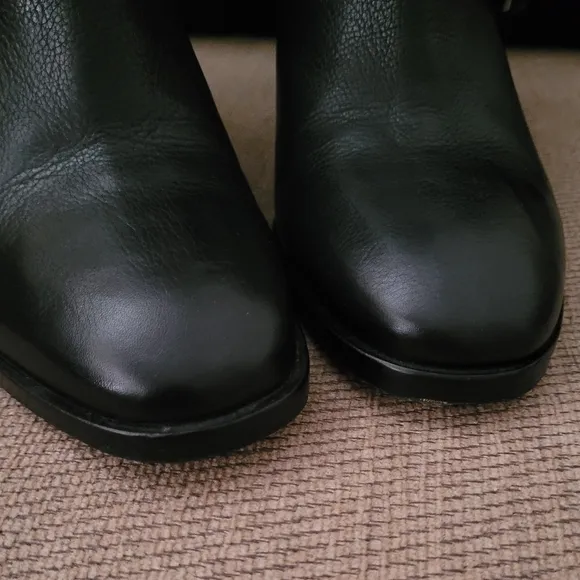 POUR LA VICTOIRE WILSON GENUINE LEATHER ANKLE BOOTS