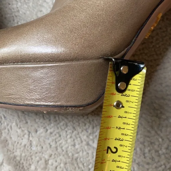 Prada leather tall boots