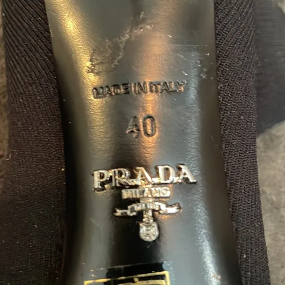 Prada Sock Ankle Boots