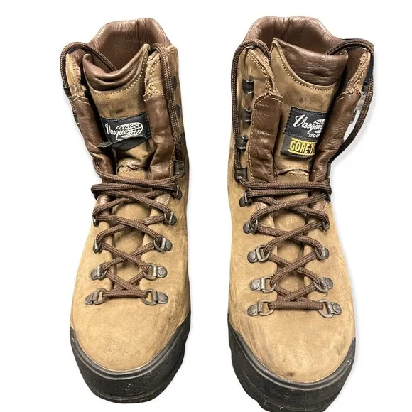 Pre Owned VASQUE GTX Crampon Comp Leather Hiking Mountaineering Boots Men's