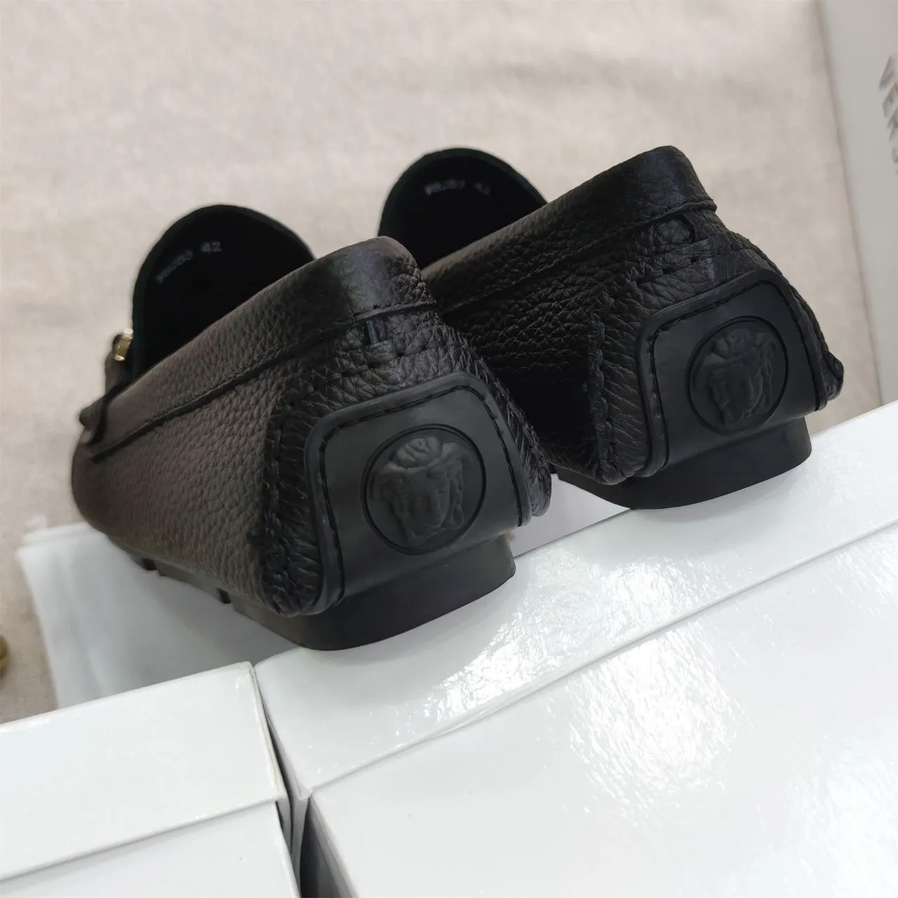 Premium Medusa Medallion Men’s Loafers