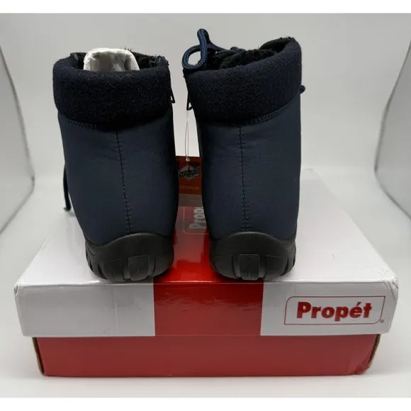 Propét Dani Winter Lace Up Booties‎ Women's 8 1/2 Blue Casual Boots WBA062NNVY