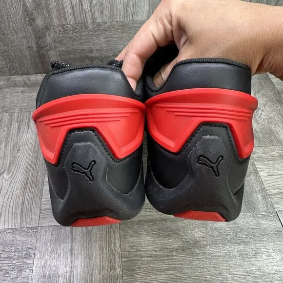 Puma for Scuderia Ferrari Mens size 13 Black Red Casual Shoes