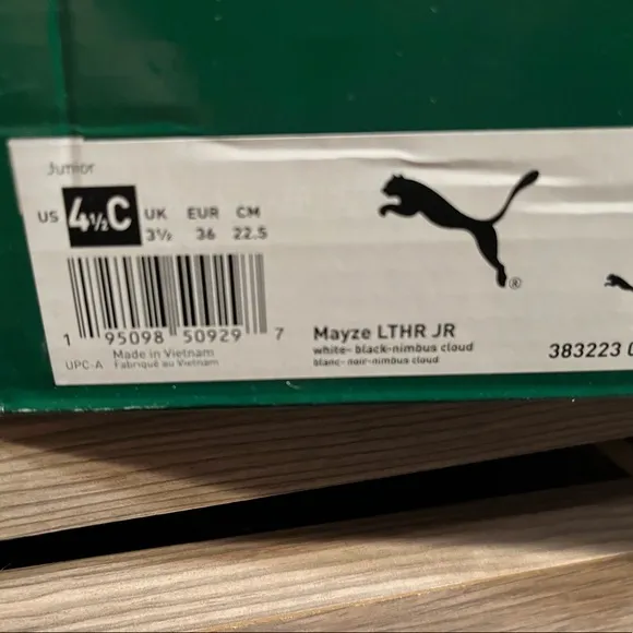 Puma platform shoes size 4.5Y.