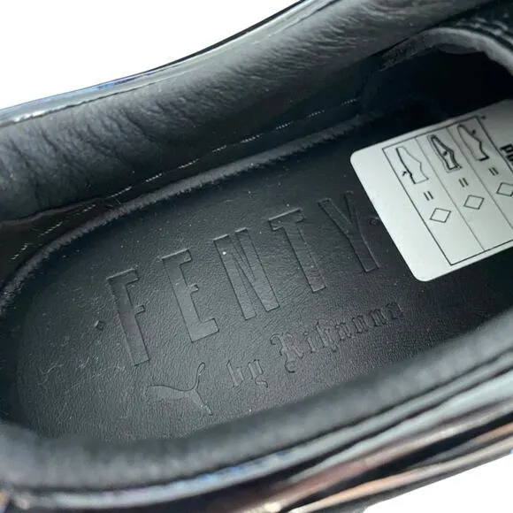 Puma Pointy Creeper Fenty Rihanna Platform Shoes NWOB Black Size 7