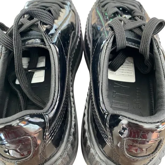 Puma Pointy Creeper Fenty Rihanna Platform Shoes NWOB Black Size 7