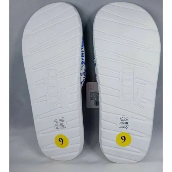 PUMA Women's Size 9 Cool Cat Sport Mauve Daze Slide Purpl/‎ White Sandals  NWT