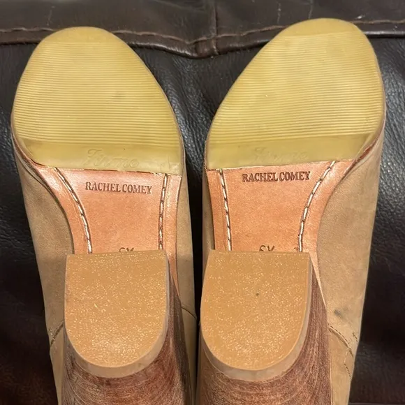 Rachel Comey Mars ankle leather ankle boots in natural