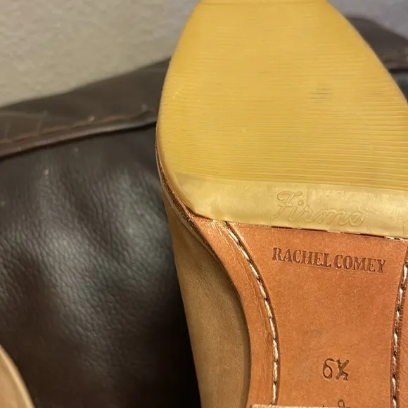 Rachel Comey Mars ankle leather ankle boots in natural