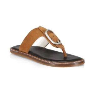 RAG &amp; BONE Ansley Suede Thong Sandals size 38.5