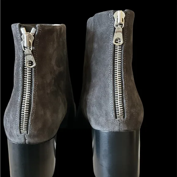 Rag &amp; Bone Gray Ankle Boots Sleek Design
