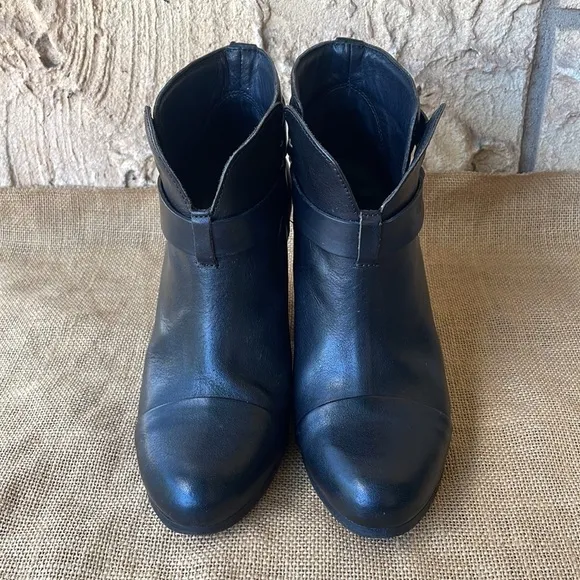 Rag &amp; Bone Harrow boots black Ankle Leather Size 38 Box