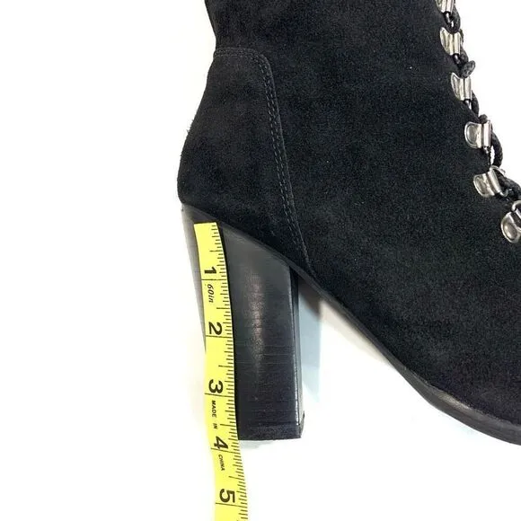 RAG &amp; CO STREET-SLAY Antique Eyelets Lace Up Knee Boots (Sz 39)