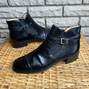 Ralph Lauren Leather Ankle Boot Bootie