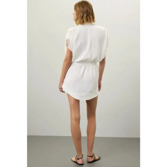 Ramy Brook Bess Belted Safari Mini Vacation Dress