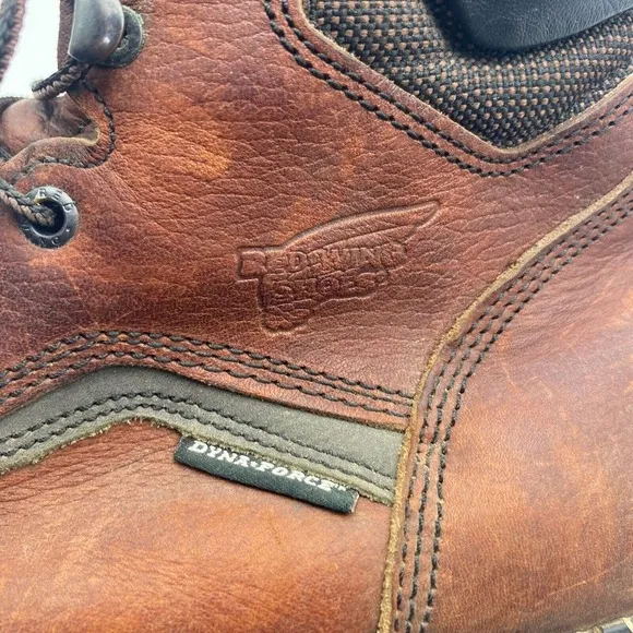 Red Wing 2226 Dyna-Force Made In USA Steel Toe Leather Work Boots Size 13