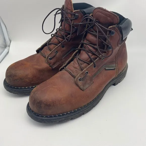 Red Wing 2226 Dyna-Force Made In USA Steel Toe Leather Work Boots Size 13