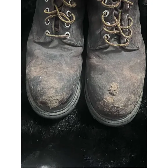 Red Wing 2233 Steel Toe Leather Boots Brown Work Mens Size 13 B