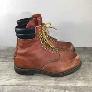 Red Wing 404 SuperSole Rubberneck Leather Work Mens Soft Moc Toe Boots Size 10.5