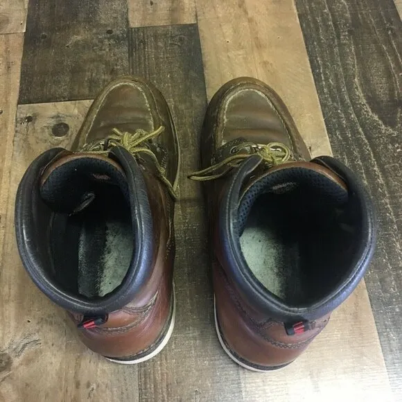 Red Wing 405 Waterproof Moc Toe Work Boots Mens 11.5 D