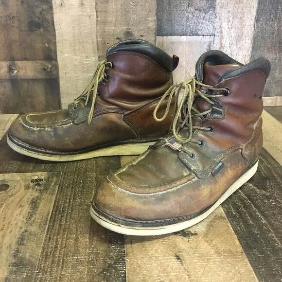 Red Wing 405 Waterproof Moc Toe Work Boots Mens 11.5 D