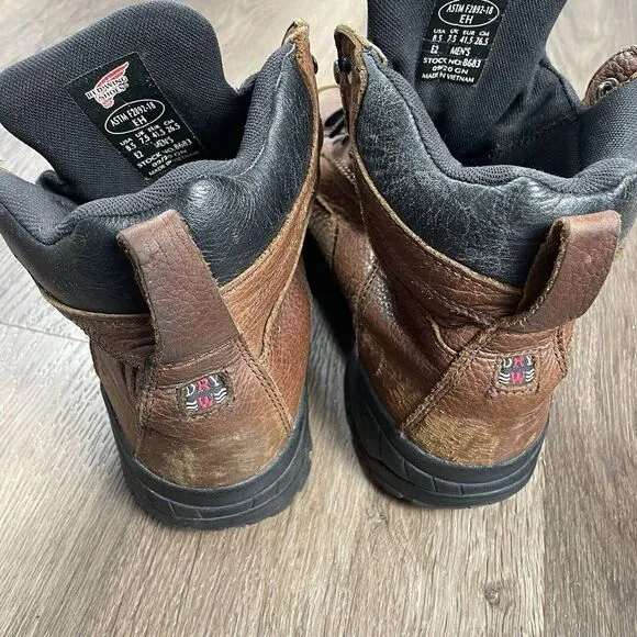 Red Wing 8683 Truhiker Boots Red Wing Moc-toe Work Boots Hiker Boots 8.5