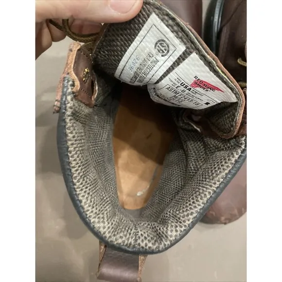 Red Wing Boots 3504 Waterproof CSA Work 10.5 US GORE-TEX SUPERSOLE 2.0 Brown