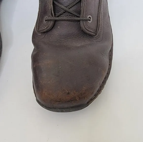 Red Wing Brown Leather Steel Toe Boots Mens Size 13 Work Boots