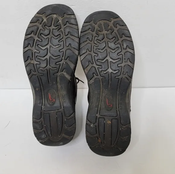 Red Wing Brown Leather Steel Toe Boots Mens Size 13 Work Boots