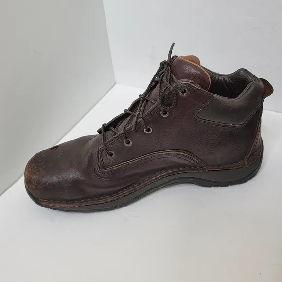 Red Wing Brown Leather Steel Toe Boots Mens Size 13 Work Boots