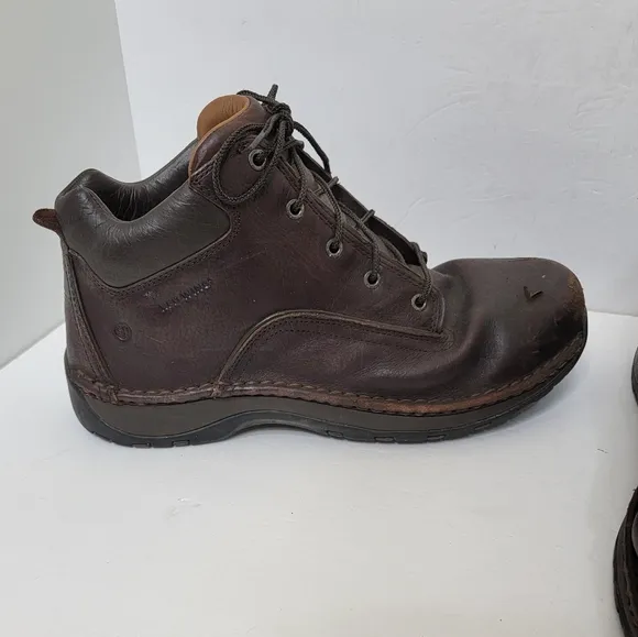 Red Wing Brown Leather Steel Toe Boots Mens Size 13 Work Boots
