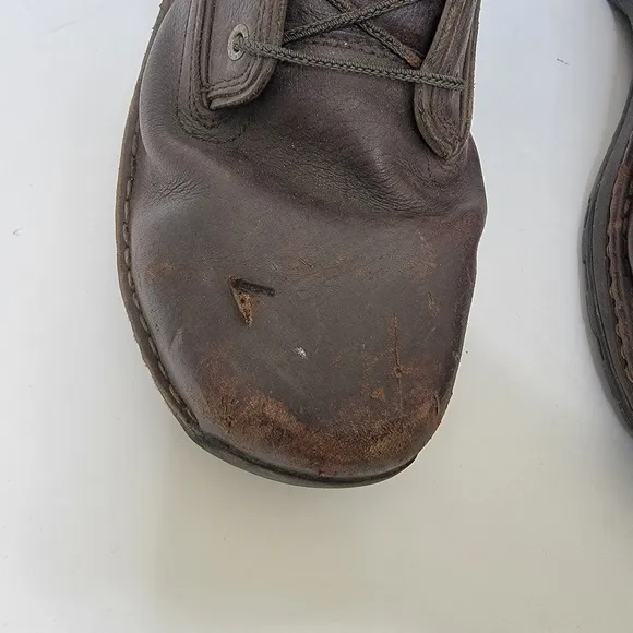 Red Wing Brown Leather Steel Toe Boots Mens Size 13 Work Boots