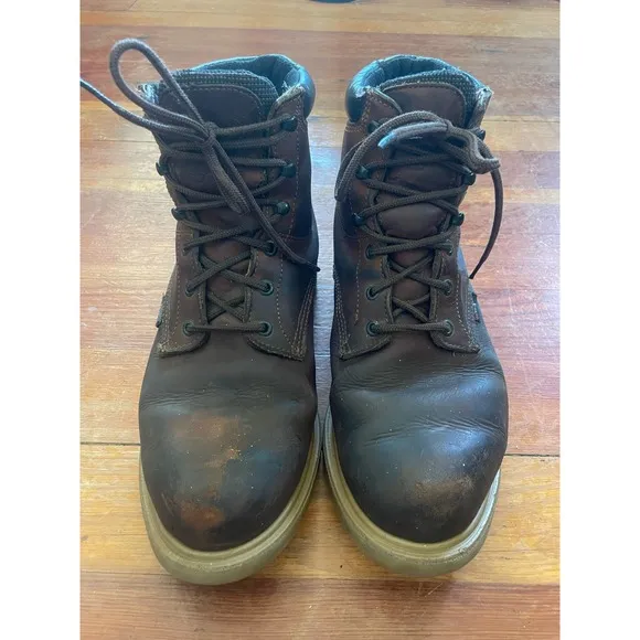 Red Wing Brown Leather Work Boots Size:9.5 E2