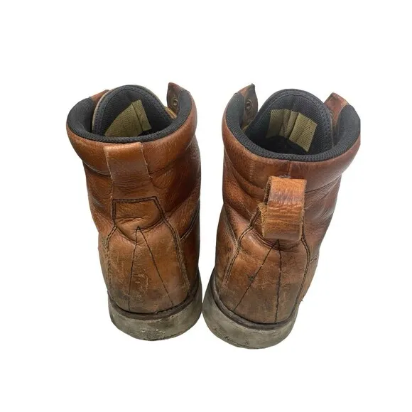 Red Wing Irish Setter ST Waterproof Safety Toe Work Boots Men's Brown 13
