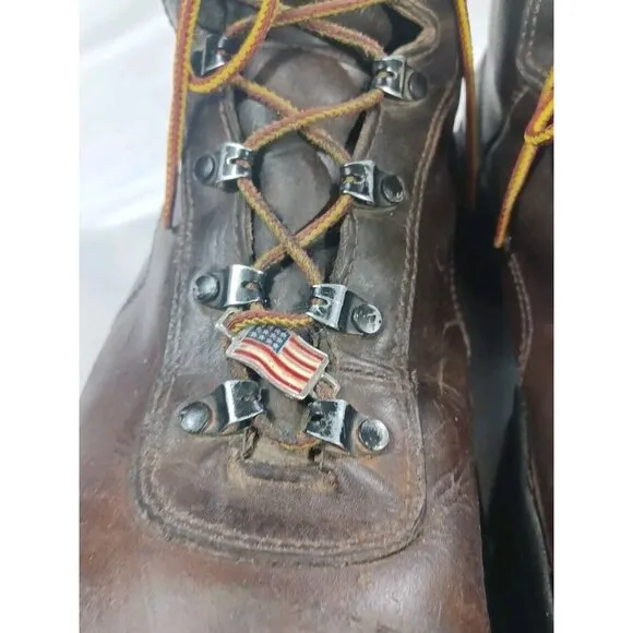 Red Wing Shoe Boots Mens US 14 Uk 13 EU 48 Steel Toe Safety Work Wear Bo…