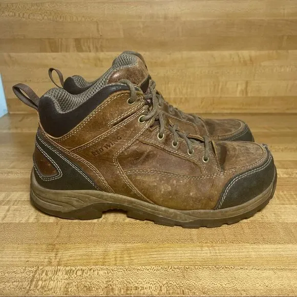 RED WING 6692 Size 9 D Aluminum Toe EH 6&quot; Men’s Work Boots RETAIL $179
