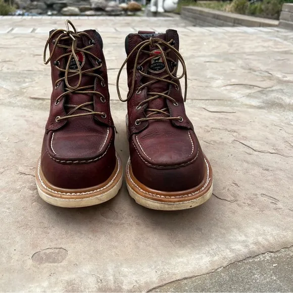 Red Wings Men’s 6” Ashby Hard Toe Work Boots 83606 US10D Custom