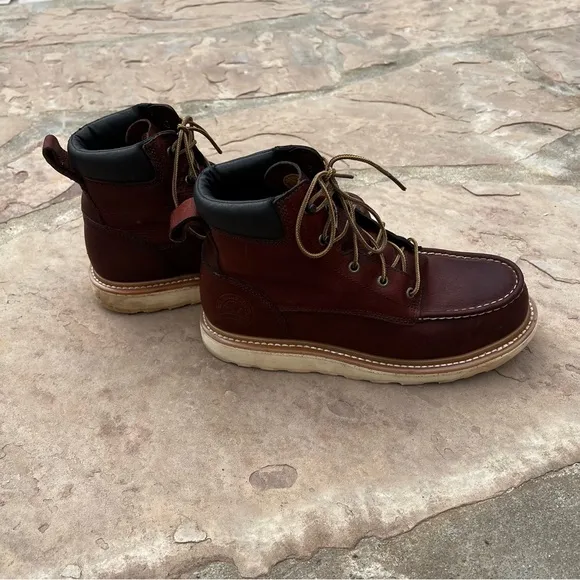 Red Wings Men’s 6” Ashby Hard Toe Work Boots 83606 US10D Custom