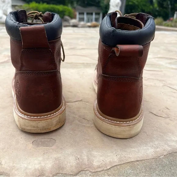 Red Wings Men’s 6” Ashby Hard Toe Work Boots 83606 US10D Custom