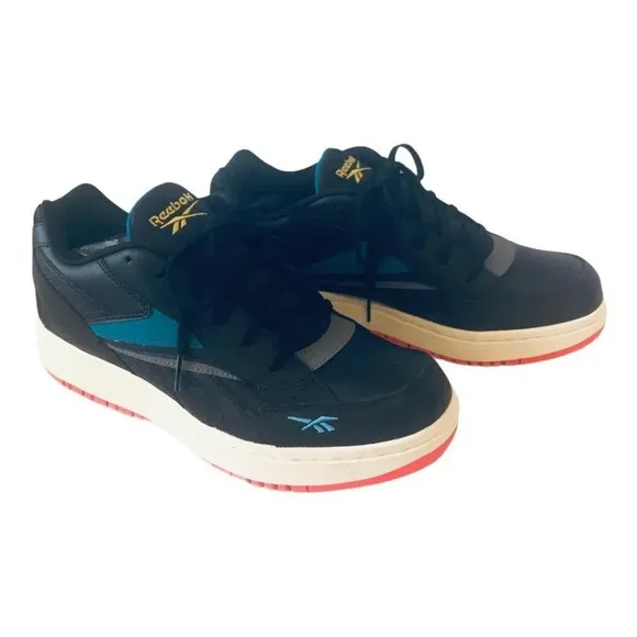 Reebok Black Court Double Mix Sneaker