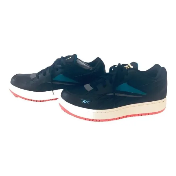 Reebok Black Court Double Mix Sneaker
